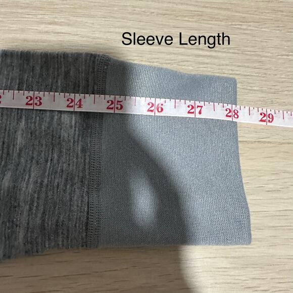 Terramar Mens Merino 2 Layer Long Sleeve Crewneck Base Layer Top Grey XL Tall - Picture 10 of 10